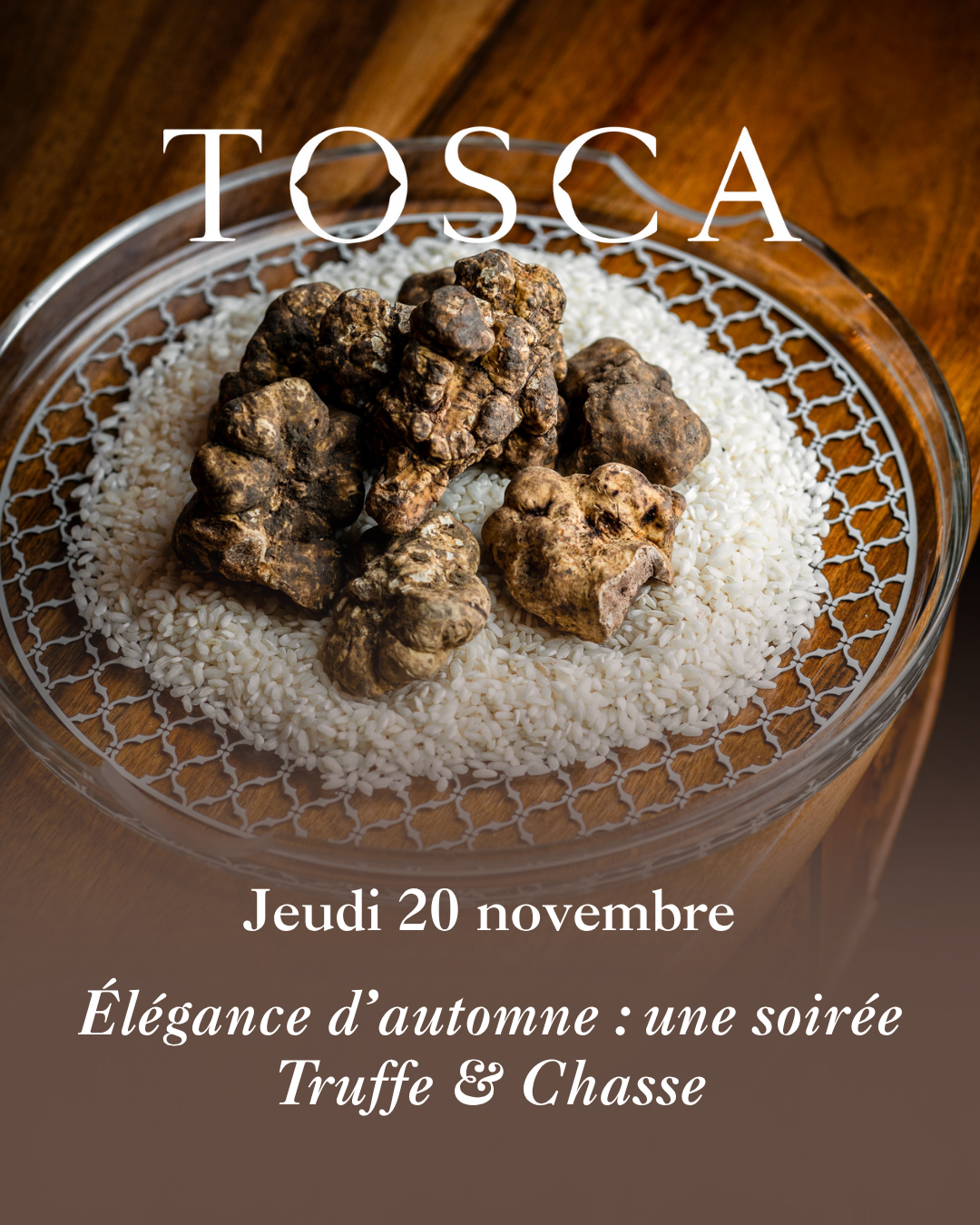 La Truffe et la Chasse à l'honneur le temps d'une soirée